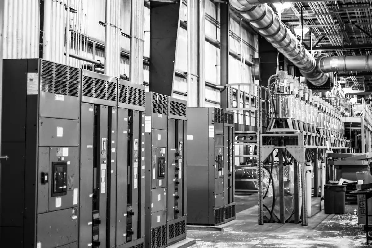 Specialist Electricians for high-tech and automated manufacturing equipment.